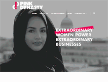 Tablet Screenshot of pinkdynasty.org